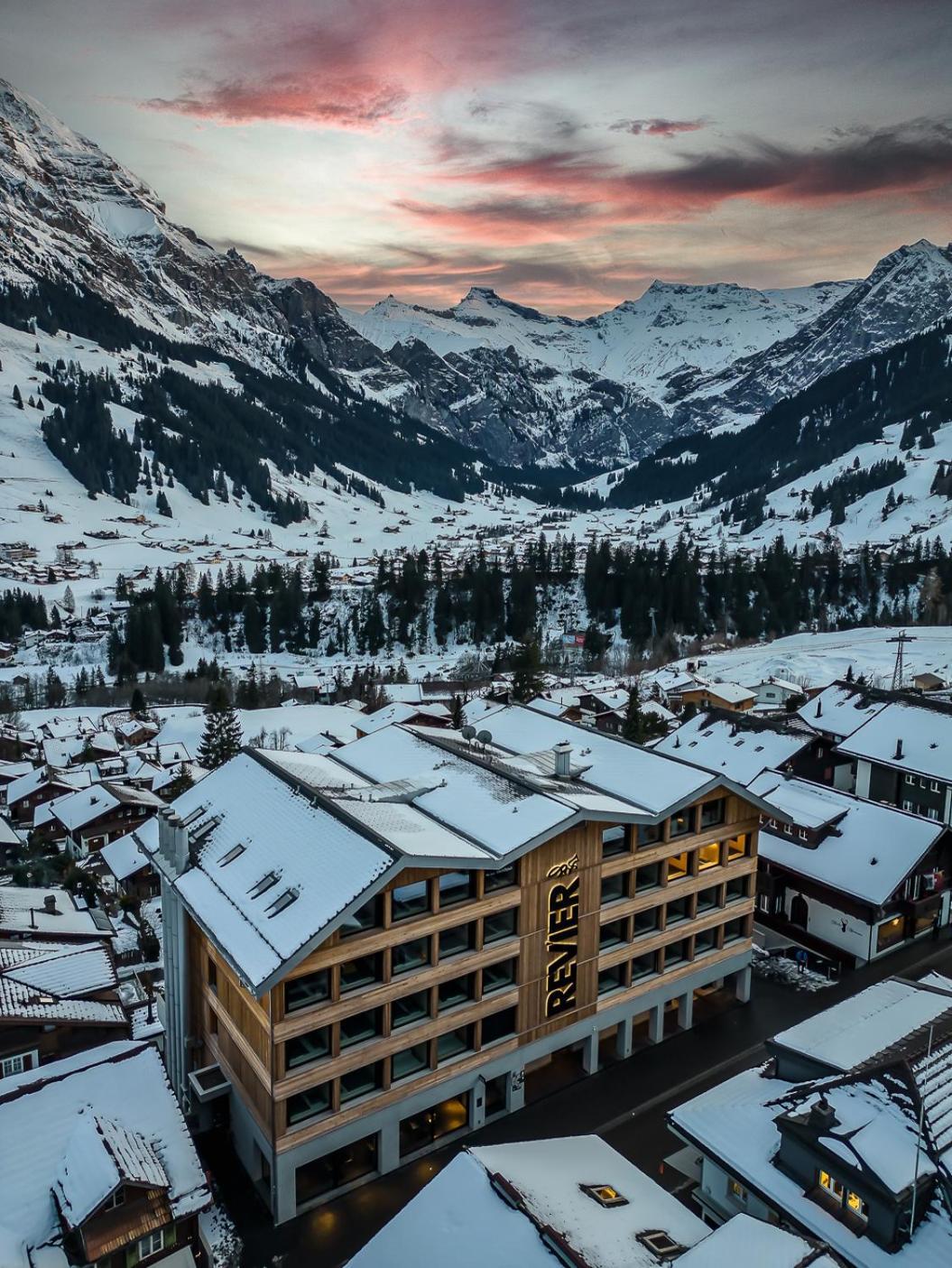 Revier Mountain Lodge Adelboden Exterior foto