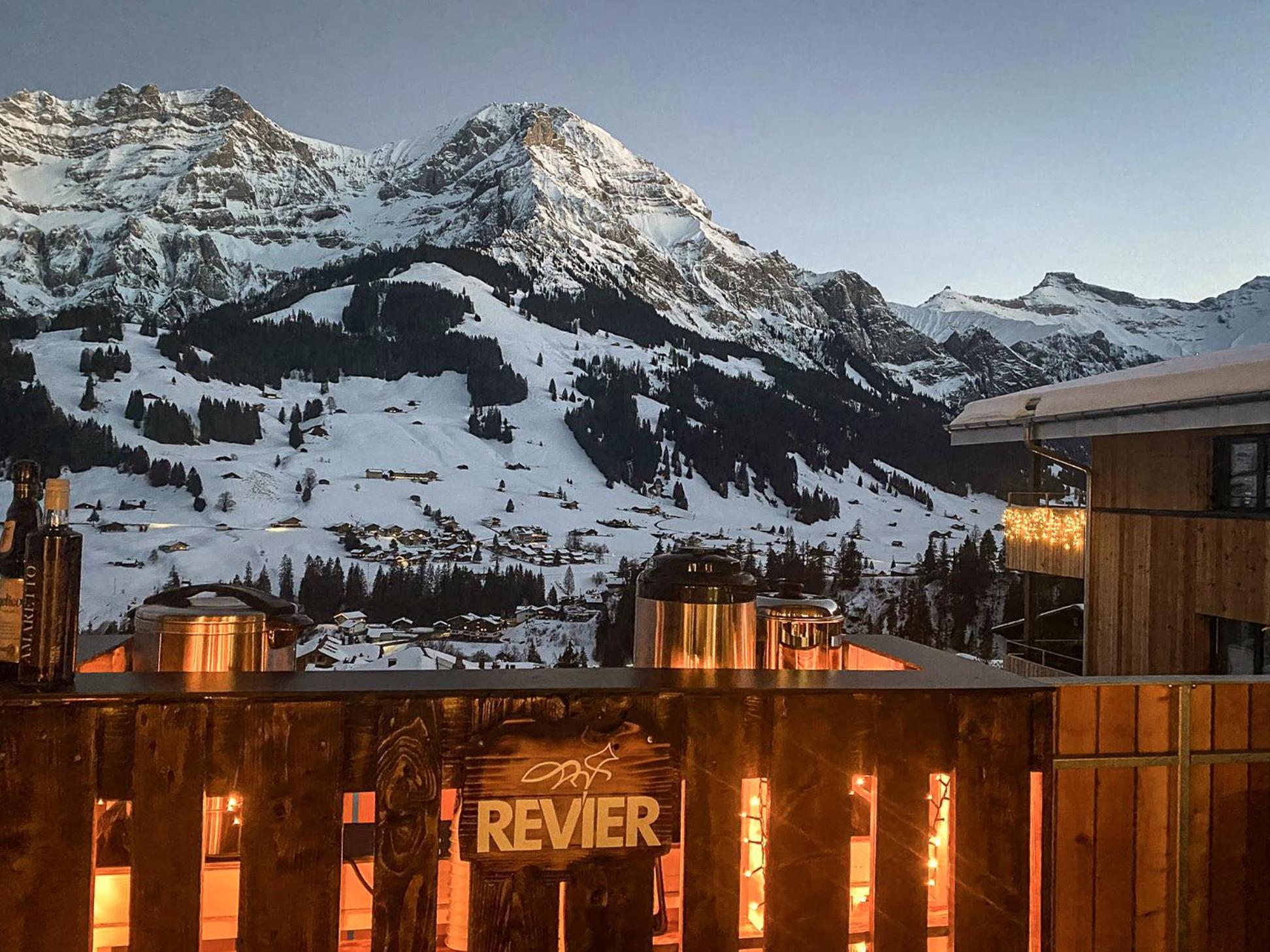 Revier Mountain Lodge Adelboden Exterior foto